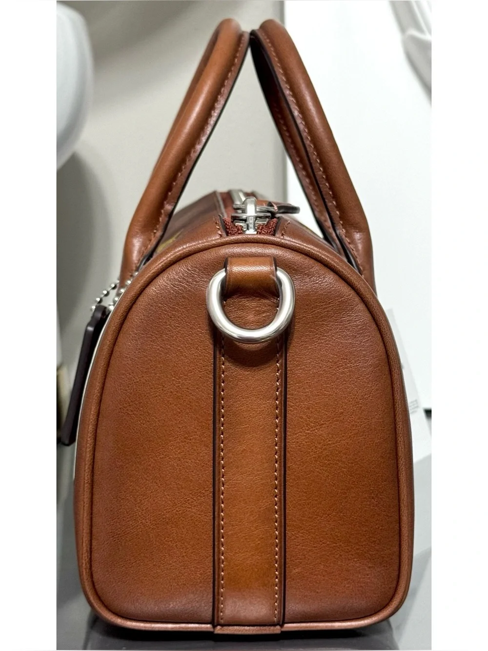 Coach | Brain Dead Compass Bag 25 With Patches, AMBER BROWN